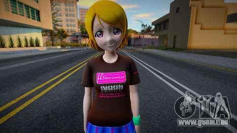 Love Live - Tshirt 96 pour GTA San Andreas