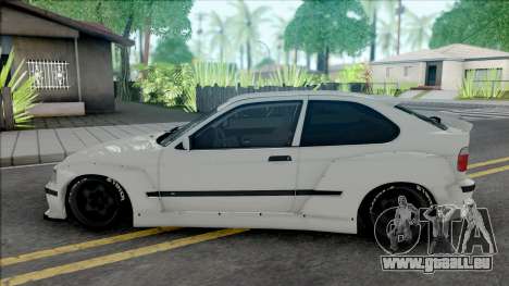 BMW 3-er E36 Compact Pandem Style pour GTA San Andreas