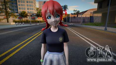 Love Live - Tshirt 78 für GTA San Andreas