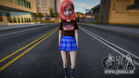 Love Live - Tshirt 68 pour GTA San Andreas