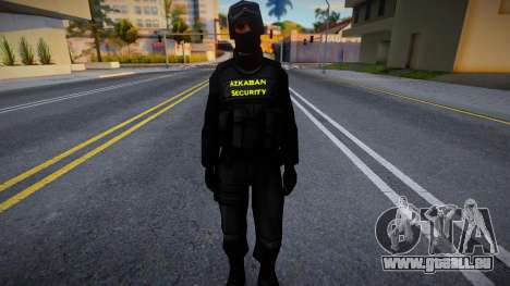 Azkaban Security Tactical Uniform pour GTA San Andreas