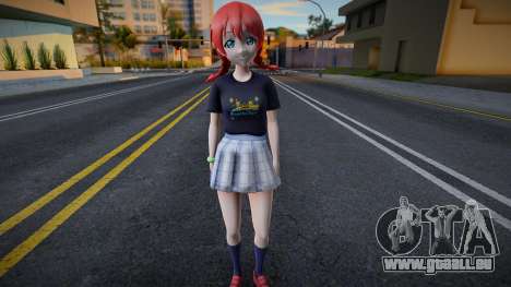 Love Live - Tshirt 130 für GTA San Andreas