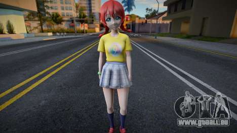 Love Live - Tshirt 156 pour GTA San Andreas