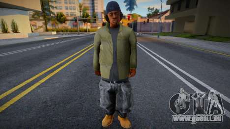 Ein Mann in Winterkleidung für GTA San Andreas