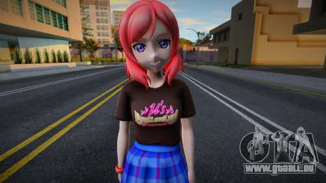 Love Live - Tshirt 68 pour GTA San Andreas