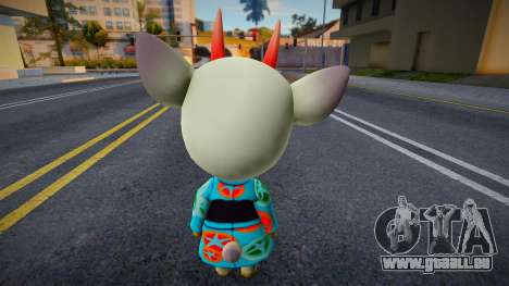 Animal Crossing Shino pour GTA San Andreas