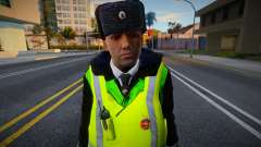 Verkehrspolizist in Jacke für GTA San Andreas