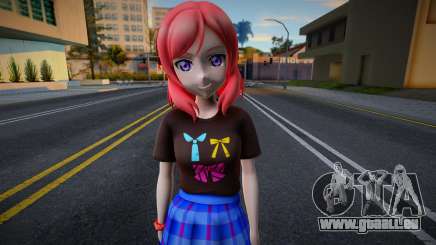 Love Live - Tshirt 46 pour GTA San Andreas
