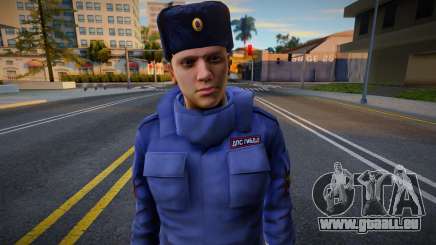 Policier de la circulation en uniforme d’hiver v2 pour GTA San Andreas
