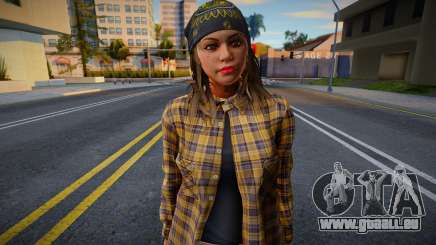 Vagos Girl from GTA V 1 für GTA San Andreas
