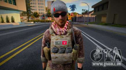 Soldat en uniforme pour GTA San Andreas