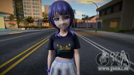 Love Live - Tshirt 124 pour GTA San Andreas