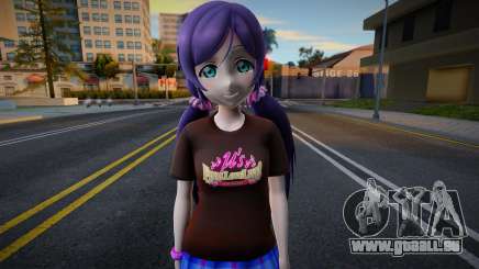 Love Live - Tshirt 66 pour GTA San Andreas