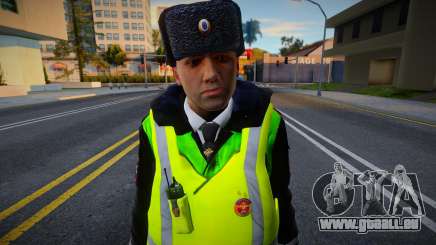 Verkehrspolizist in Jacke für GTA San Andreas