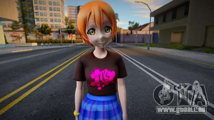 Love Live - Tshirt 116 für GTA San Andreas