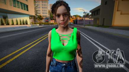 Claire Denim Shorts v1 pour GTA San Andreas