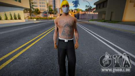 Lsv1 en masque de protection pour GTA San Andreas