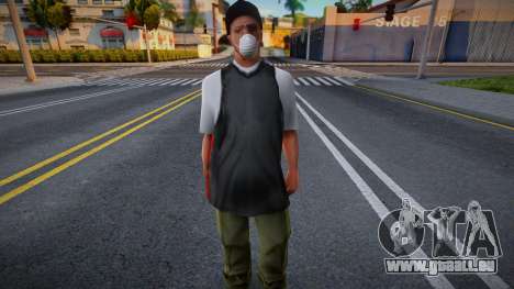 Bmycg dans un masque de protection pour GTA San Andreas