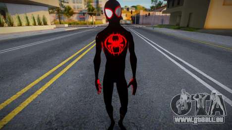 Miles Morales Across The Spider-Verse Suit (Blac für GTA San Andreas
