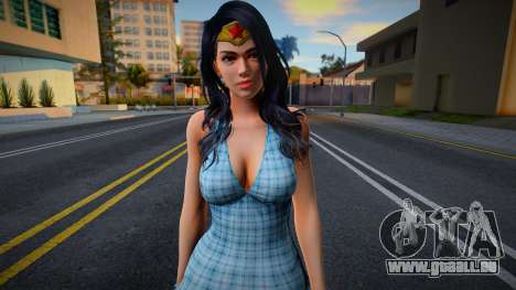 DC Wonder Woman Gust Mashup Swimwear 1 pour GTA San Andreas