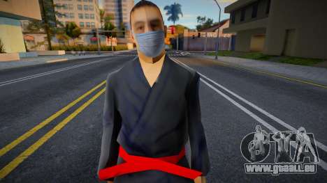 Omykara dans un masque de protection pour GTA San Andreas