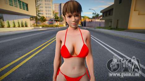 DOAXVV Hitomi Normal Bikini 1 pour GTA San Andreas