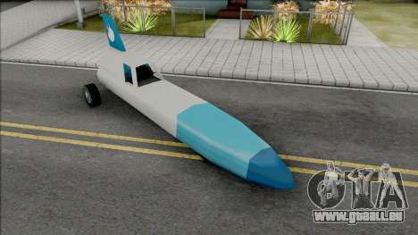 Rocket Car from The Simpsons Hit & Run für GTA San Andreas
