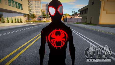 Miles Morales Across The Spider-Verse Suit (Blac für GTA San Andreas