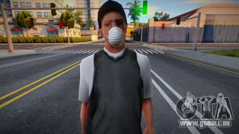 Bmycg dans un masque de protection pour GTA San Andreas