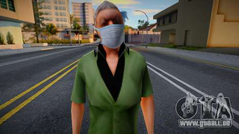 Cwfofr dans un masque de protection pour GTA San Andreas