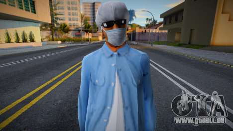Sbmycr dans un masque de protection pour GTA San Andreas