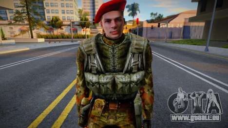 Degtyaryov in Körperpanzerung PS3-7 für GTA San Andreas