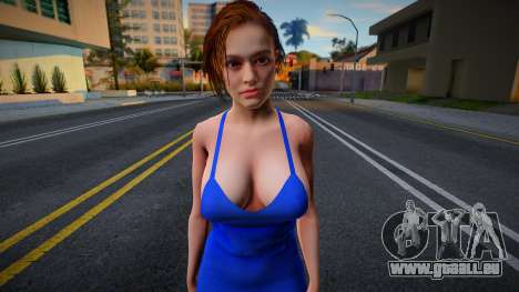 Jill Valentine Dress 1 für GTA San Andreas