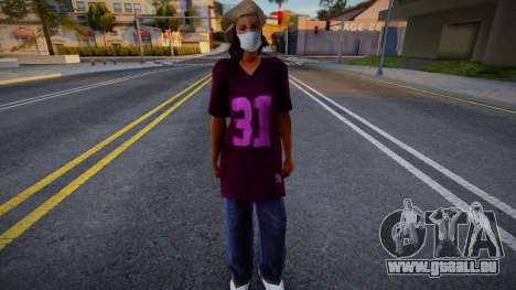 Bfyst dans un masque de protection pour GTA San Andreas
