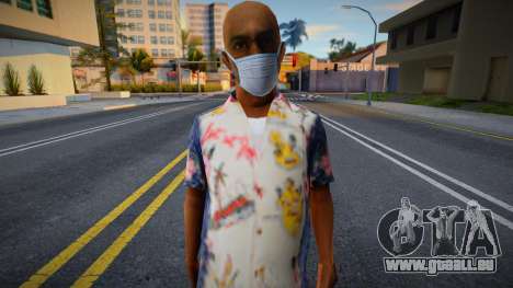 Bmori dans un masque de protection pour GTA San Andreas