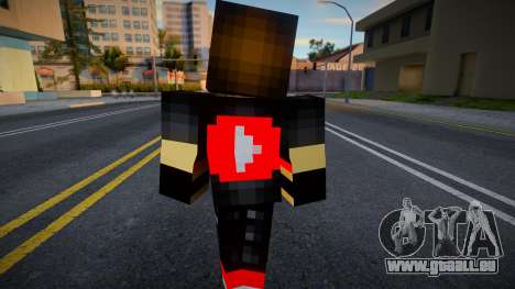Minecraft Boy Skin 35 pour GTA San Andreas