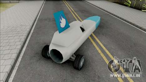 Rocket Car from The Simpsons Hit & Run für GTA San Andreas