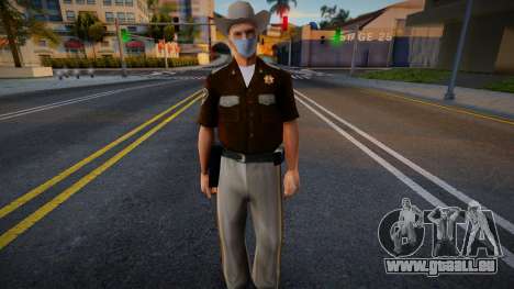 Sheriff in Schutzmaske für GTA San Andreas