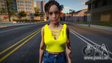 Claire Denim Shorts 1 für GTA San Andreas