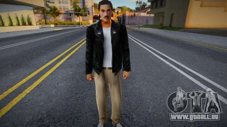 Biker mit Schnurrbart für GTA San Andreas