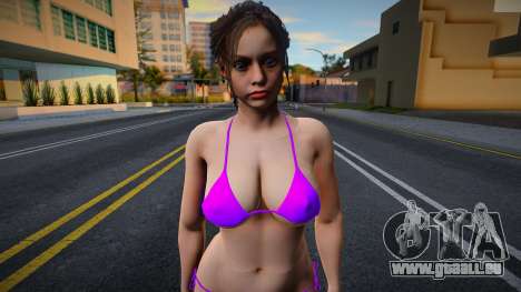 Curvy Claire Bikini 2 pour GTA San Andreas