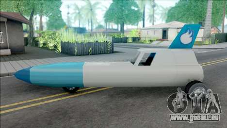 Rocket Car from The Simpsons Hit & Run pour GTA San Andreas