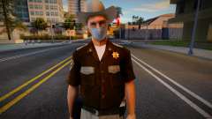 Sheriff in Schutzmaske für GTA San Andreas