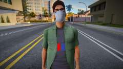 Zéro dans un masque de protection pour GTA San Andreas