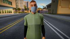 Swmycr in einer Schutzmaske für GTA San Andreas