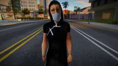 Sofyri dans un masque de protection pour GTA San Andreas