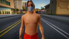 Wmylg dans un masque de protection pour GTA San Andreas