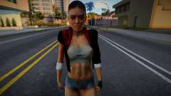 Adriana Lima in Shorts HD pour GTA San Andreas