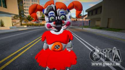 Circus Baby Open Face für GTA San Andreas