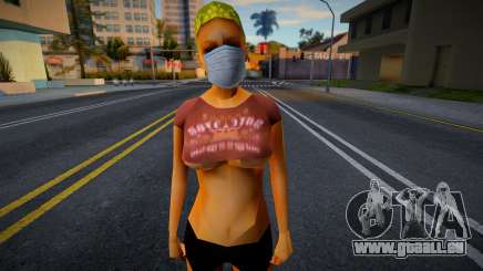 Wfyjg dans un masque de protection pour GTA San Andreas